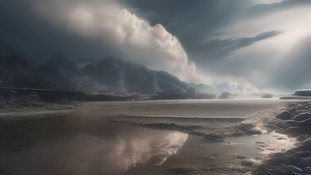 大风预警下的晴天与沙尘暴：气象灾害的连锁反应与应对策略