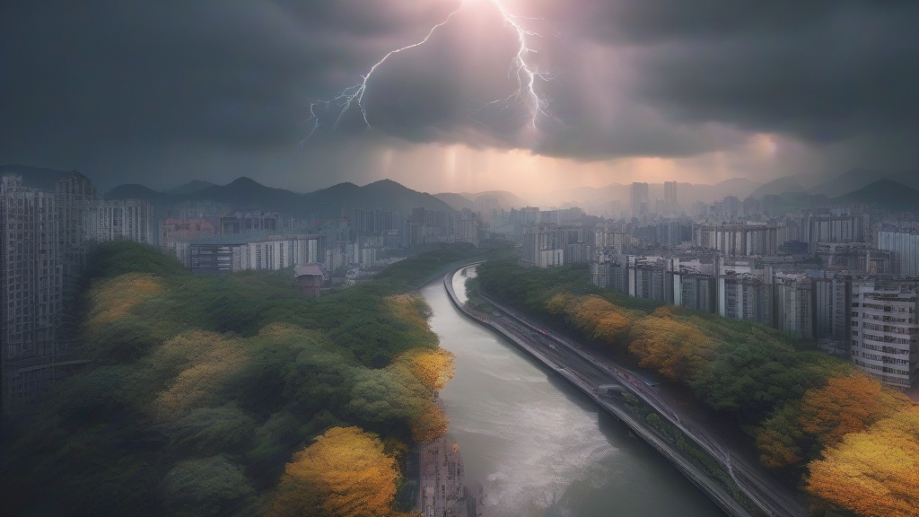 全球变暖下的天气灾害：秋老虎与实时天气的复杂博弈