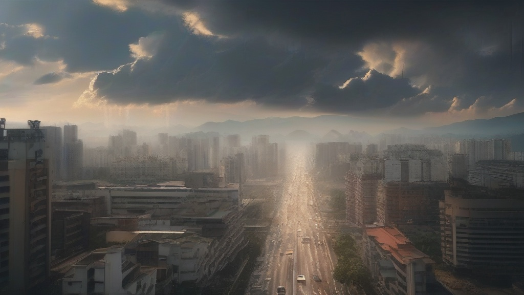 从洪涝到雾霾：天气灾害的连锁反应与碳中和应对路径