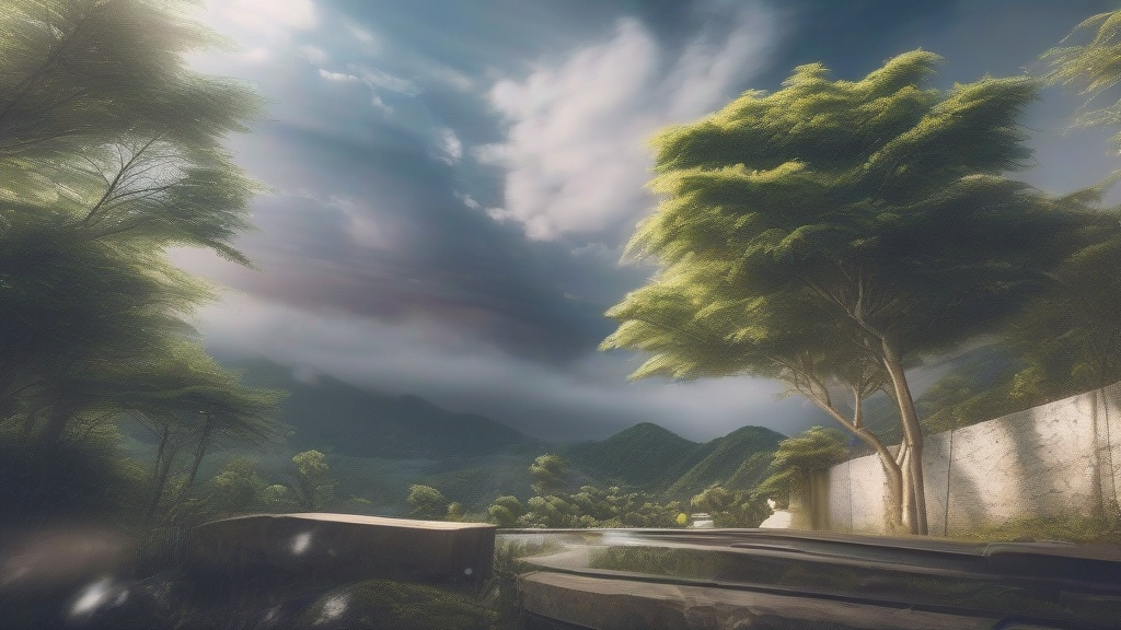 冰雹预警与监测：气象雷达与等压线的协同解析